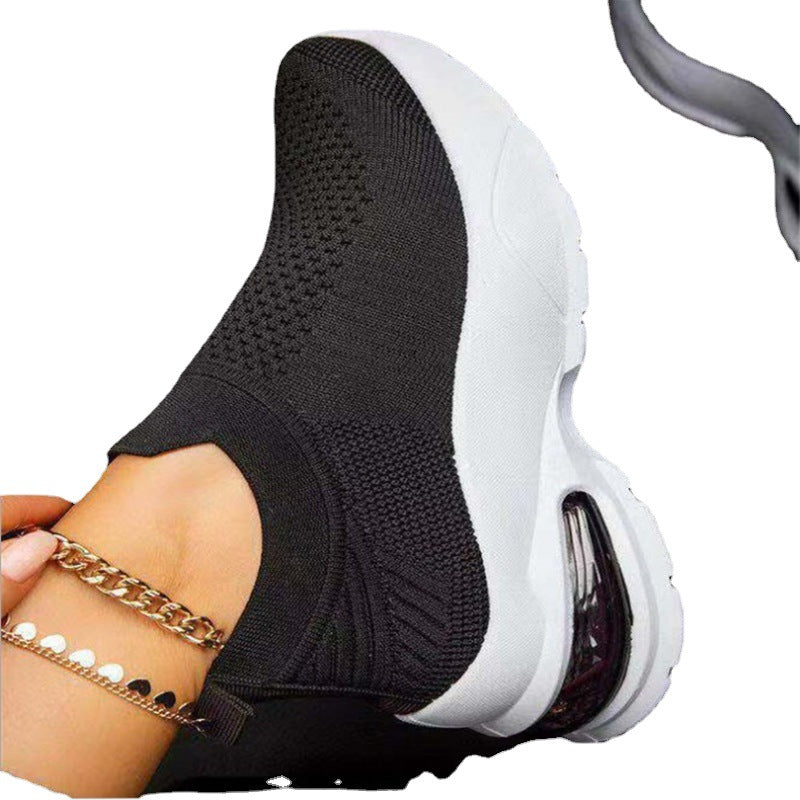 White Sneakers for Women Sports Shoes Vulcanize Female Sock Summer Sneakers Trainers Casual b5c21238828845aaf29720d392d73b90