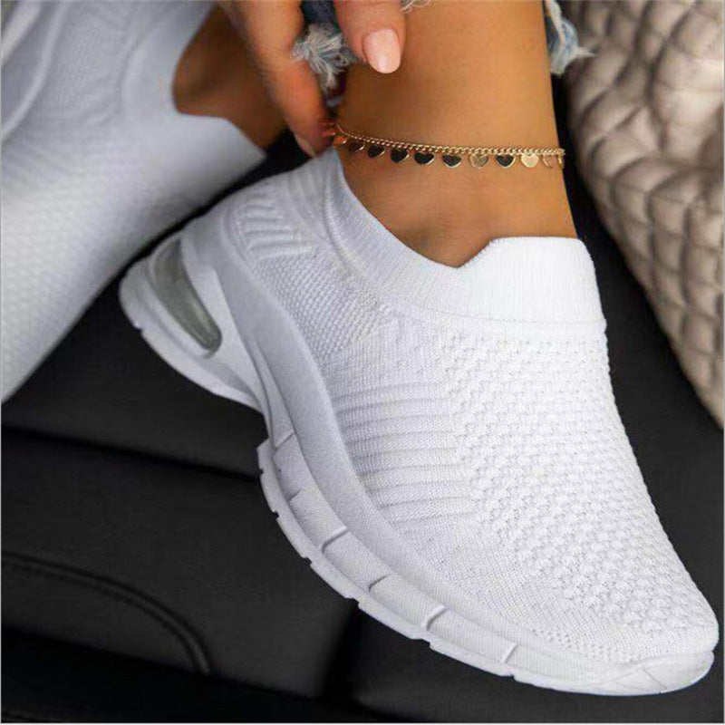 White Sneakers for Women Sports Shoes Vulcanize Female Sock Summer Sneakers Trainers Casual f5321a01418166554a2f9160c541da9a