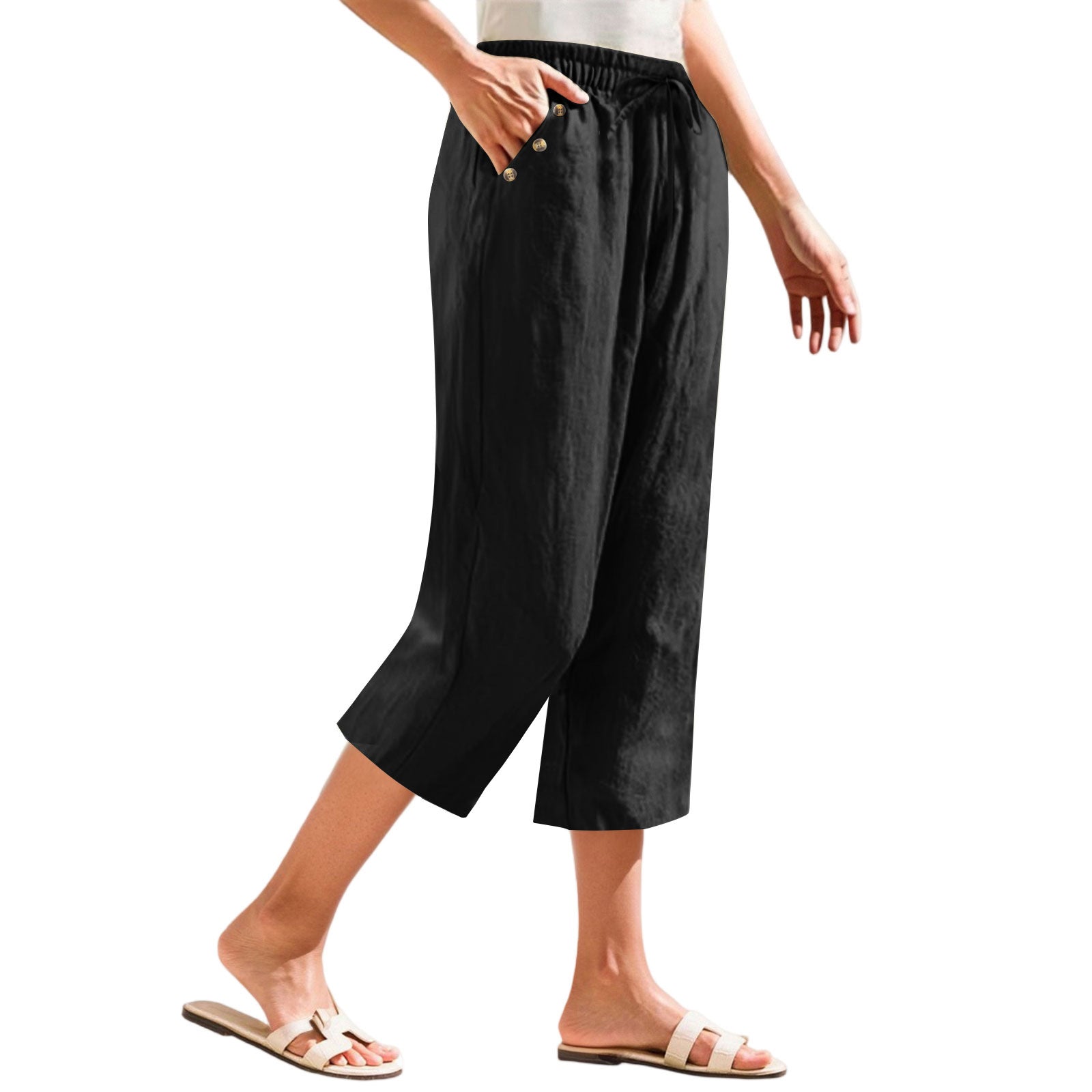 Solid-color Versatile Loose-fit Figure-flattering Lightweight 252cea9c0db4caef585af41ad5f982ef