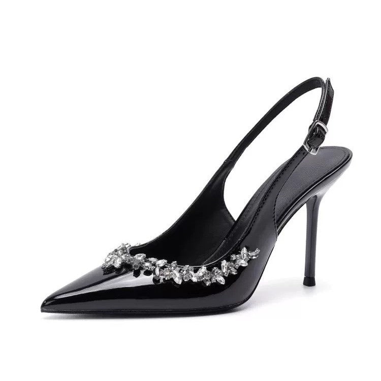Special-interest Design Rhinestone Trim High Heels For Women 72e700e6260538d717f6a80026f0bf10