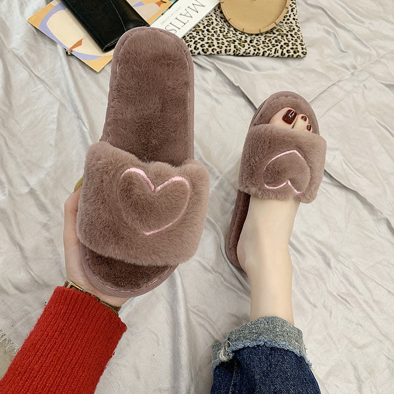 Plush slippers for women c4c075feb889720ca7019b45292f4314