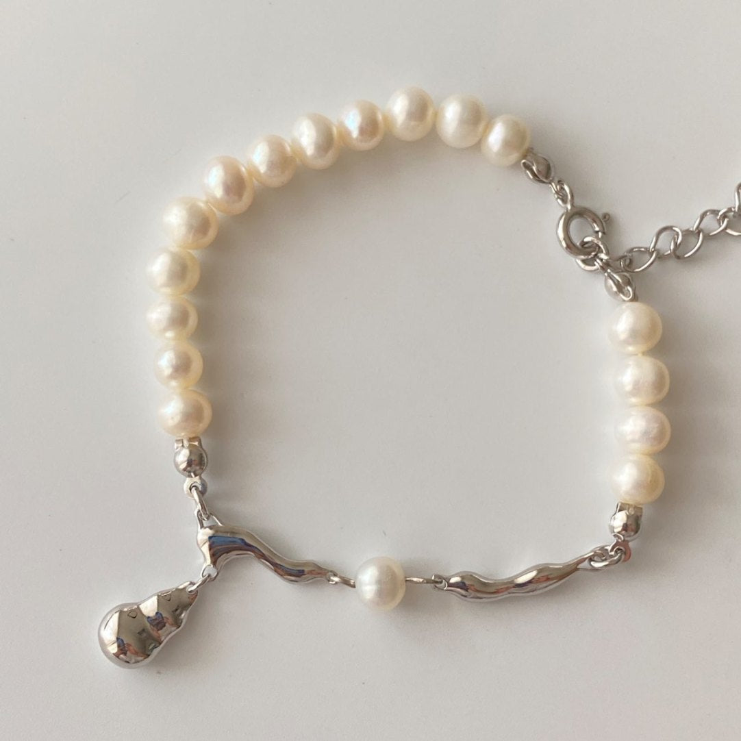 Fashionable Adjustable Pearl-Style Waterdrop Bracelet 3224e34eb01ed2314a3a57d8f74918a5