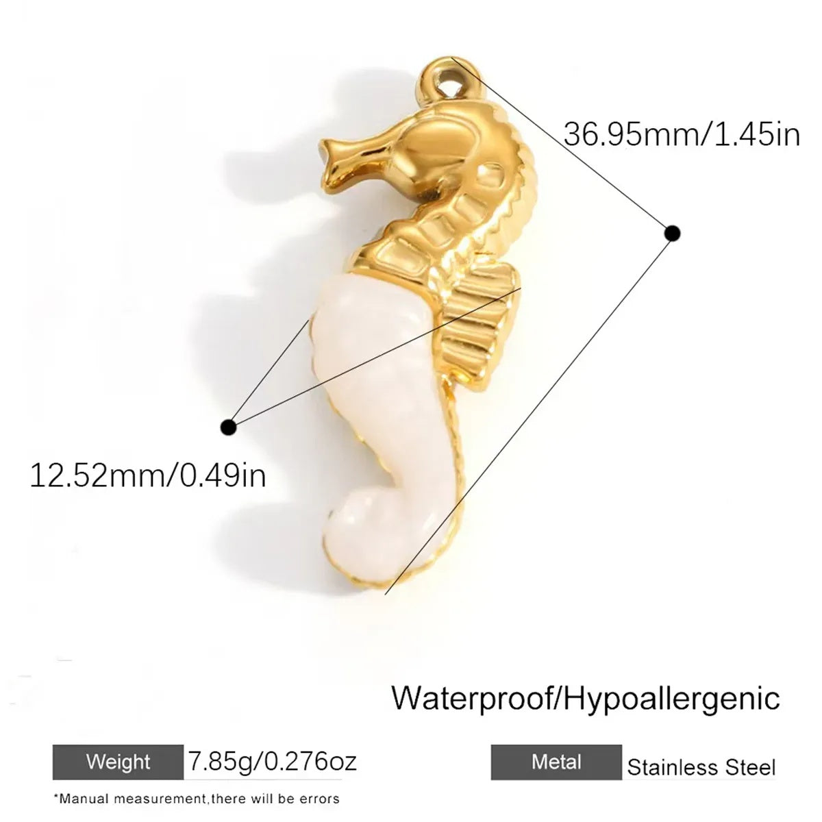 Stainless Steel Ocean-inspired Pendant Necklace 47bdaf2141ea1f4da0ffe86fcbc808a