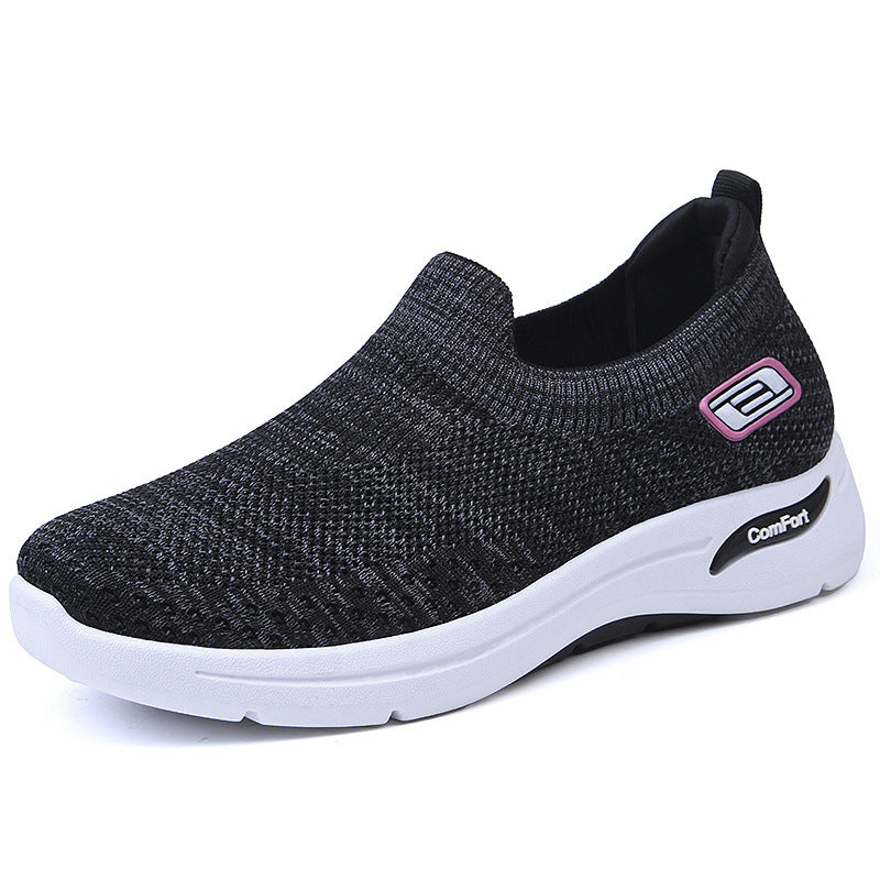 New Casual Soft Bottom Socks Sneakers For Women 86afa8ebc07a1b2d81b98763576b6abc