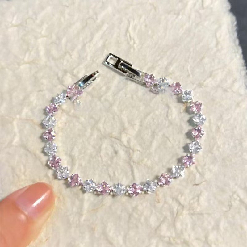 Exquisite Bracelet Inlaid With Colorful Gemstones 9af7721c0e8f84cf899396d318dfda5