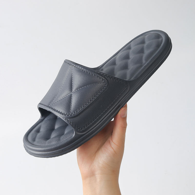 Summer Slippers Plaid Design Bathroom Slippers For Women Shoes cd162dcc9594bcb9c41e73baf0764ce6