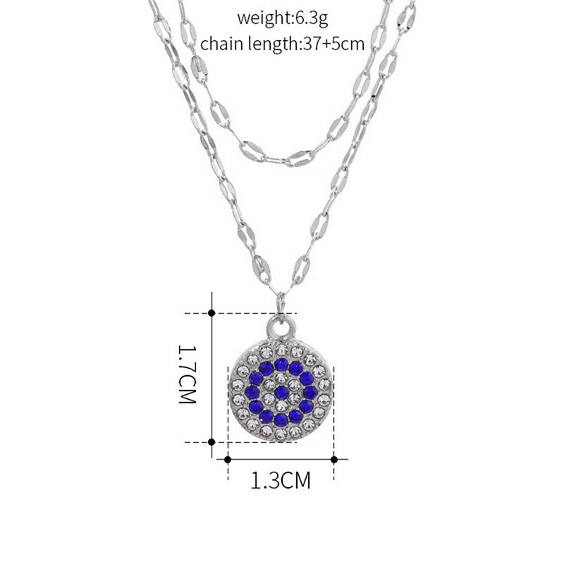Waterdrop Pendant Vintage Womens Clavicle Chain aa0dd990bf6e3cc05dbb39f3a5299a6d