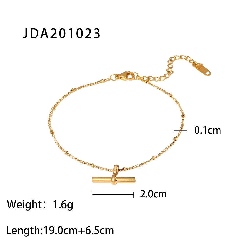 Fashion Stainless Steel Anklets Ornament 8cc5a9a2b0219ba1635da436b8c29f88