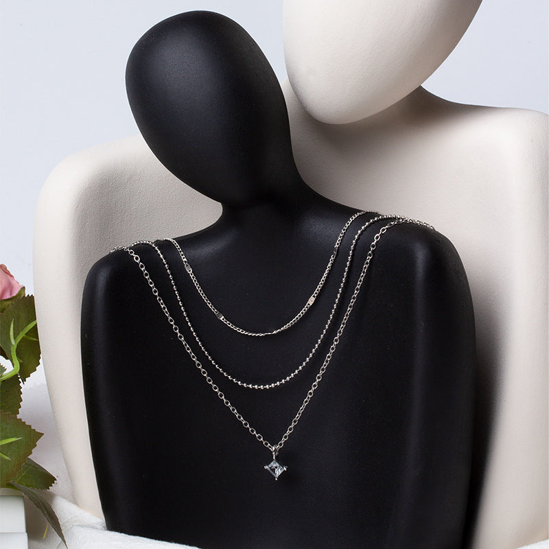Waterdrop Pendant Vintage Womens Clavicle Chain a4d7b19bbb3993573fcecc7f1cfe44b4