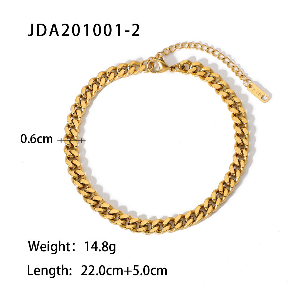 Fashion Stainless Steel Anklets Ornament a18c28384f7e0ccd6c8ead7bd3feaa41