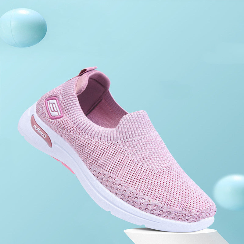 New Casual Soft Bottom Socks Sneakers For Women ac256c9de555e97e59a222757b474c54