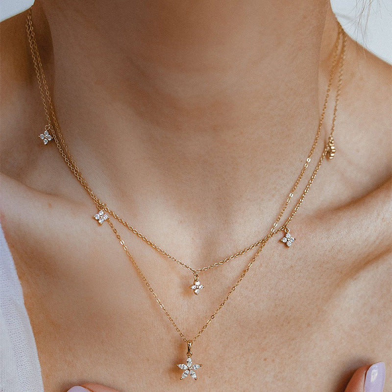 Waterdrop Pendant Vintage Womens Clavicle Chain 46784023a6ab3bd46c933c806ff4a4fa