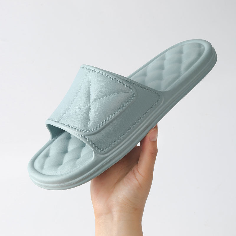 Summer Slippers Plaid Design Bathroom Slippers For Women Shoes 5d07a89a850b273262403d4c05b36d0f