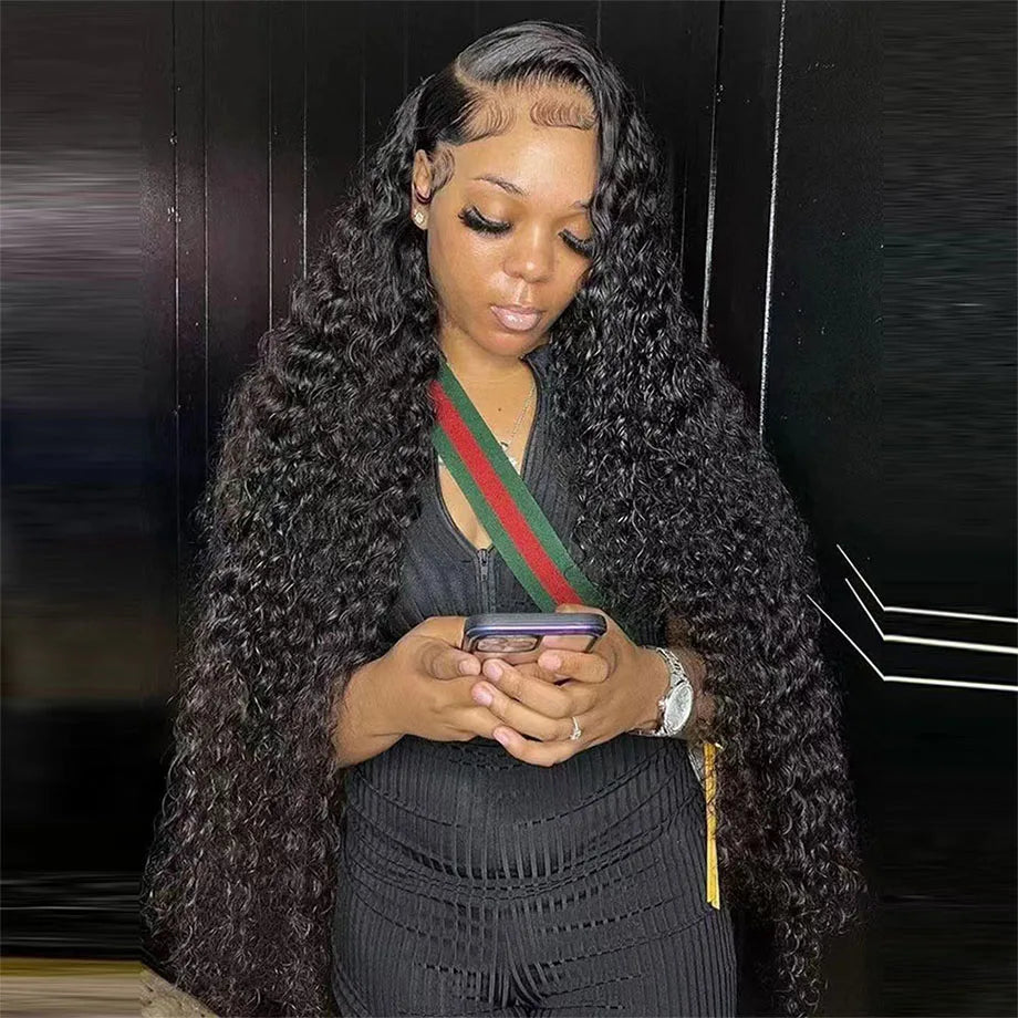 Curly Glueless Wigs Human Hair Ready To Wear 13x6 Deep Wave Hd Lace Front Human Hair Wig Transparent Curly Water Wave Lace Wigs Curly Glueless Wigs Human Hair Ready To Wear 13x6 Deep Wave Hd Lace Front Human Hair Wig Transparent Curly Water Wave Lace Wigs