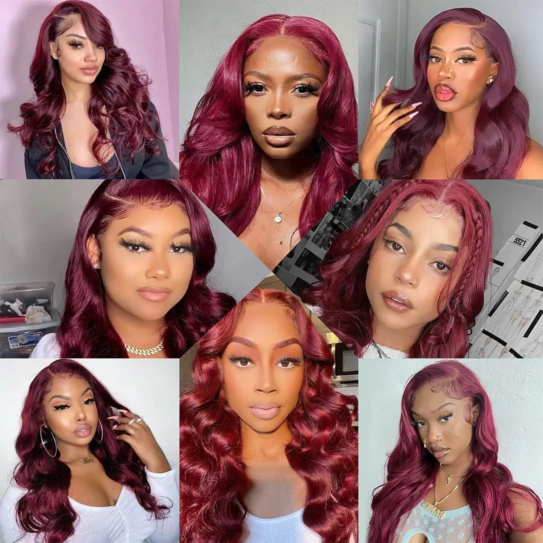 250% Density 99j Human Hair Wig 34 Inch Burgundy 13x4 HD Lace Frontal Body Wave Human Hair Wigs 100% Brazilian Human Hair 250% Density 99j Human Hair Wig 34 Inch Burgundy 13x4 HD Lace Frontal Body Wave Human Hair Wigs 100% Brazilian Human Hair