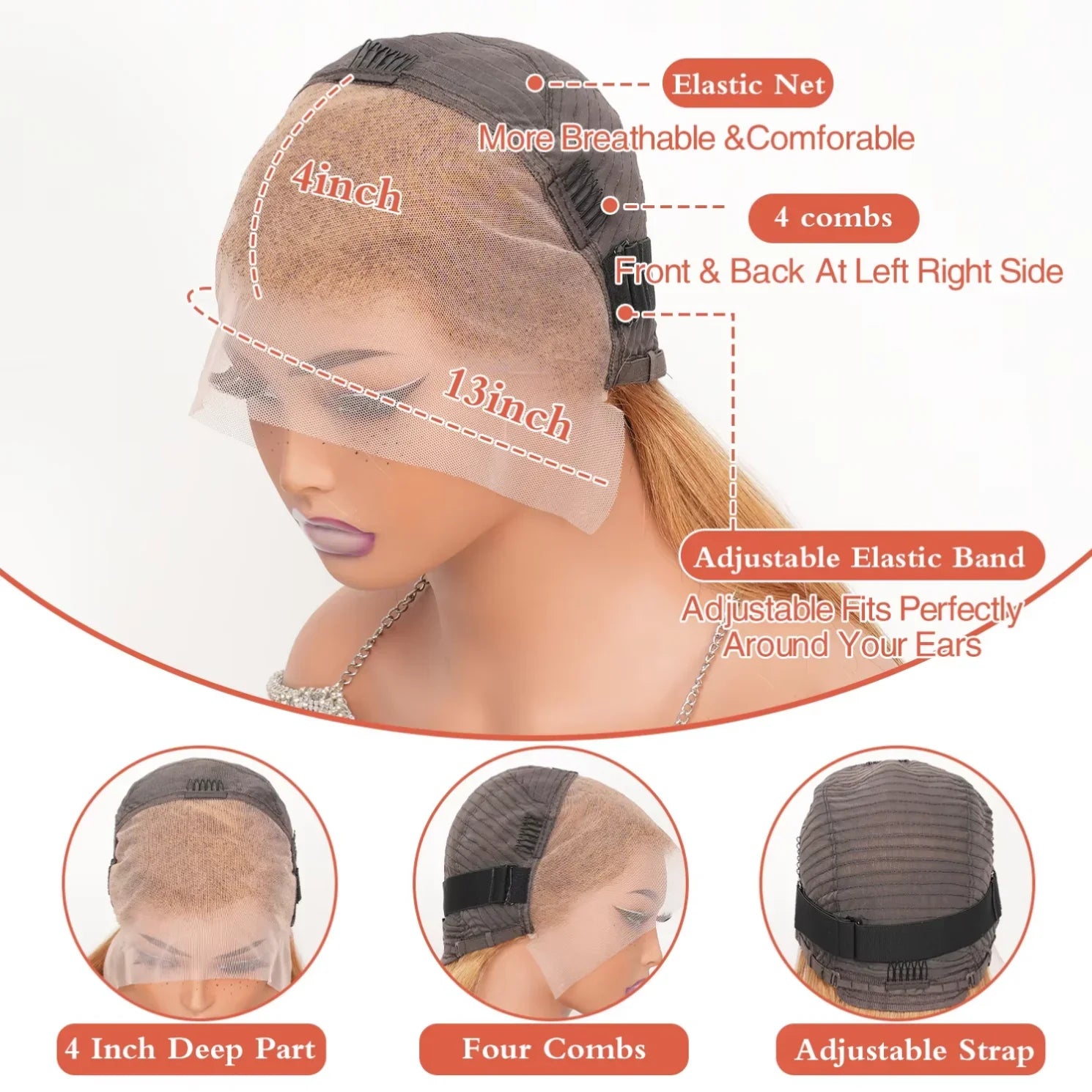 27# Body Wave 32 Inch Honey Blonde Color 13x6 HD Lace Front Wigs Human Hair 220% Density Raw Virgin Highlight Lace Frontal Wig 27# Body Wave 32 Inch Honey Blonde Color 13x6 HD Lace Front Wigs Human Hair 220% Density Raw Virgin Highlight Lace Frontal Wig