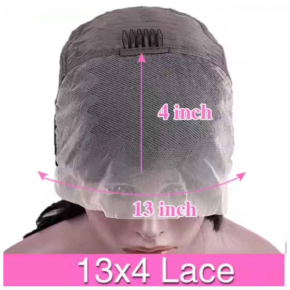 46 Inches Body Wave #4 Chocolate Brown 13x6 HD Lace Frontal Wigs #4 Colored Chocolate Brown Human Hair Wigs For Women hair 46 Inches Body Wave #4 Chocolate Brown 13x6 HD Lace Frontal Wigs #4 Colored Chocolate Brown Human Hair Wigs For Women hair