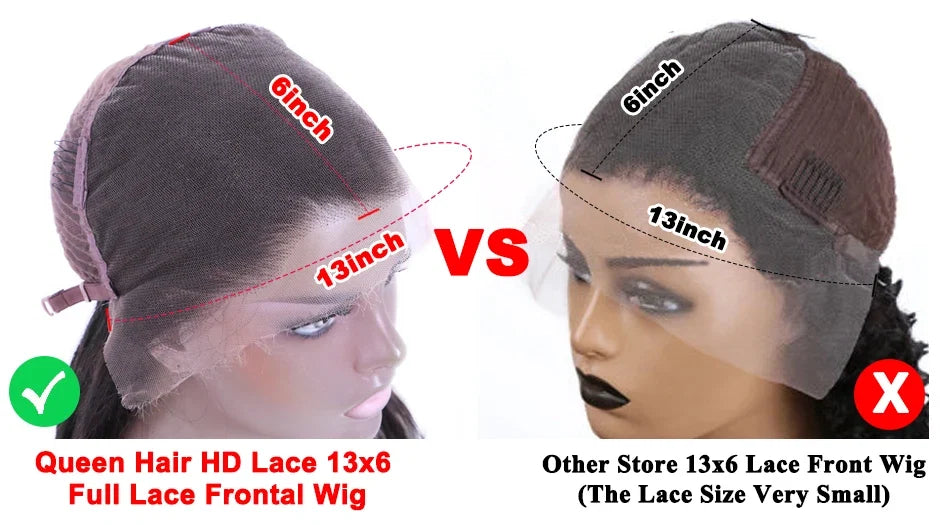 Queen Hair Loose Deep Real HD Lace Wig Raw Hair Pre Plucked Full Frontal 13x6 13x4 5x5 6x6 Closure Melt Skin Lace HD Lace Wig Queen Hair Loose Deep Real HD Lace Wig Raw Hair Pre Plucked Full Frontal 13x6 13x4 5x5 6x6 Closure Melt Skin Lace HD Lace Wig