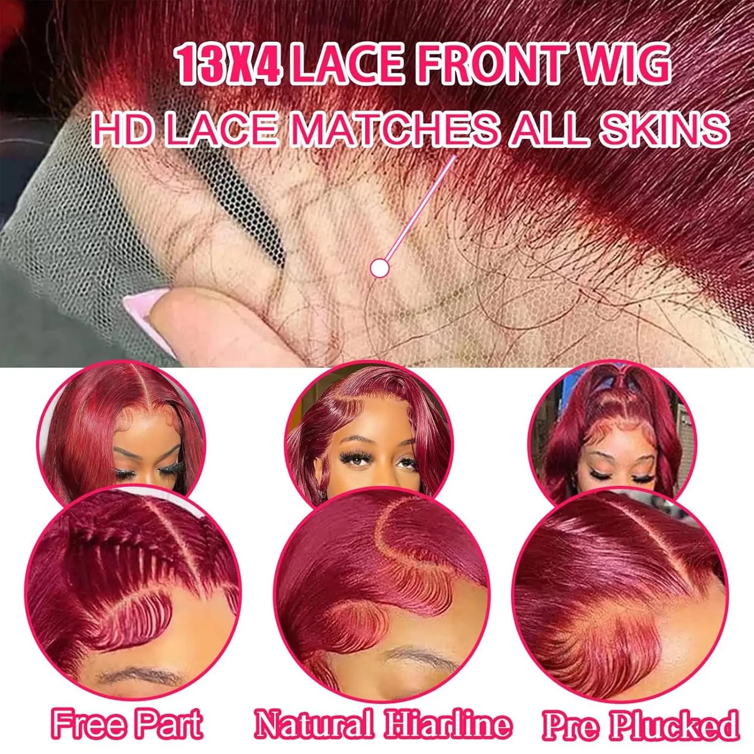 250% Density 99j Human Hair Wig 34 Inch Burgundy 13x4 HD Lace Frontal Body Wave Human Hair Wigs 100% Brazilian Human Hair 250% Density 99j Human Hair Wig 34 Inch Burgundy 13x4 HD Lace Frontal Body Wave Human Hair Wigs 100% Brazilian Human Hair