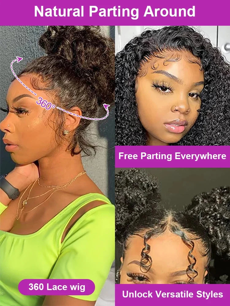 40 50 Inch Deep Wave Frontal Wig 13x4 13x6 360 HD Lace Frontal Wigs 300 Density Water Curly Human Hair Lace Front Wigs For Women 40 50 Inch Deep Wave Frontal Wig 13x4 13x6 360 HD Lace Frontal Wigs 300 Density Water Curly Human Hair Lace Front Wigs For Women