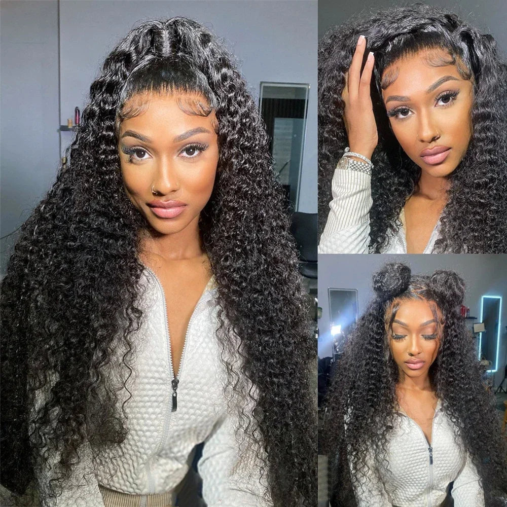 Curly Human Hair Wigs For Women Water Wave Lace Front Wig 13x4 13x6 Lace Frontal Deep Wave Wig 100% Human Hair Hd Lace Wigs Curly Human Hair Wigs For Women Water Wave Lace Front Wig 13x4 13x6 Lace Frontal Deep Wave Wig 100% Human Hair Hd Lace Wigs