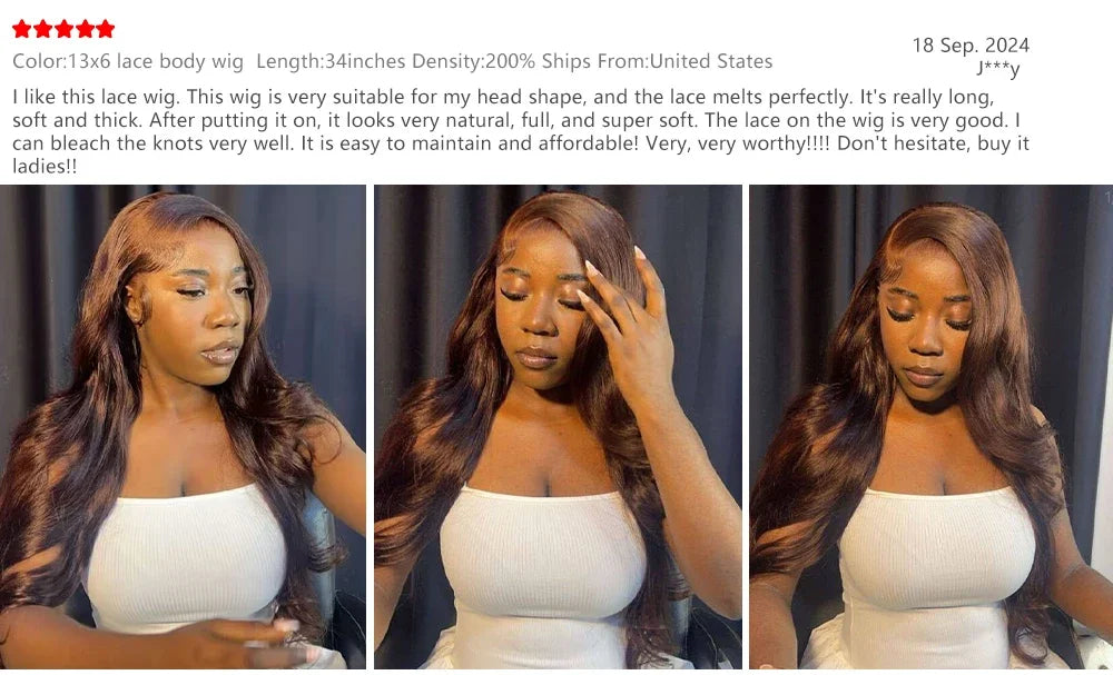 46 Inches Body Wave #4 Chocolate Brown 13x6 HD Lace Frontal Wigs #4 Colored Chocolate Brown Human Hair Wigs For Women hair 46 Inches Body Wave #4 Chocolate Brown 13x6 HD Lace Frontal Wigs #4 Colored Chocolate Brown Human Hair Wigs For Women hair