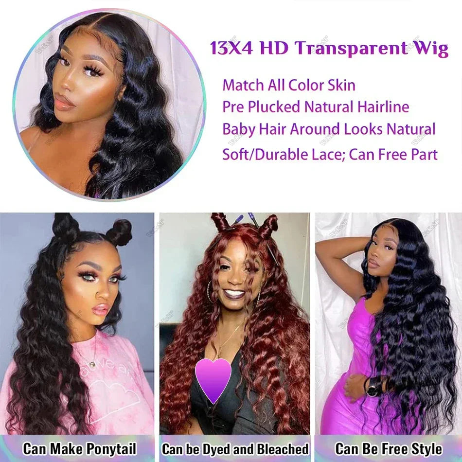 HD Loose Deep Wave Frontal Wig HD Loose Deep Wave Frontal Wig