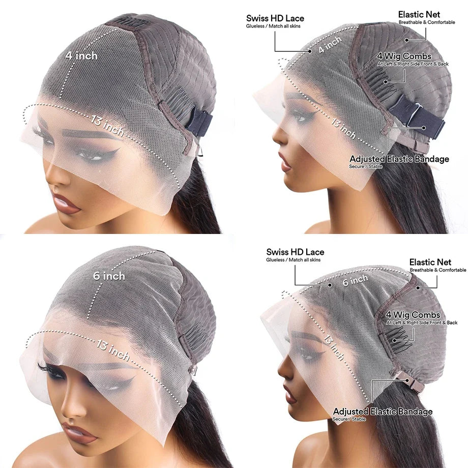 Curly Human Hair Wigs For Women Water Wave Lace Front Wig 13x4 13x6 Lace Frontal Deep Wave Wig 100% Human Hair Hd Lace Wigs Curly Human Hair Wigs For Women Water Wave Lace Front Wig 13x4 13x6 Lace Frontal Deep Wave Wig 100% Human Hair Hd Lace Wigs
