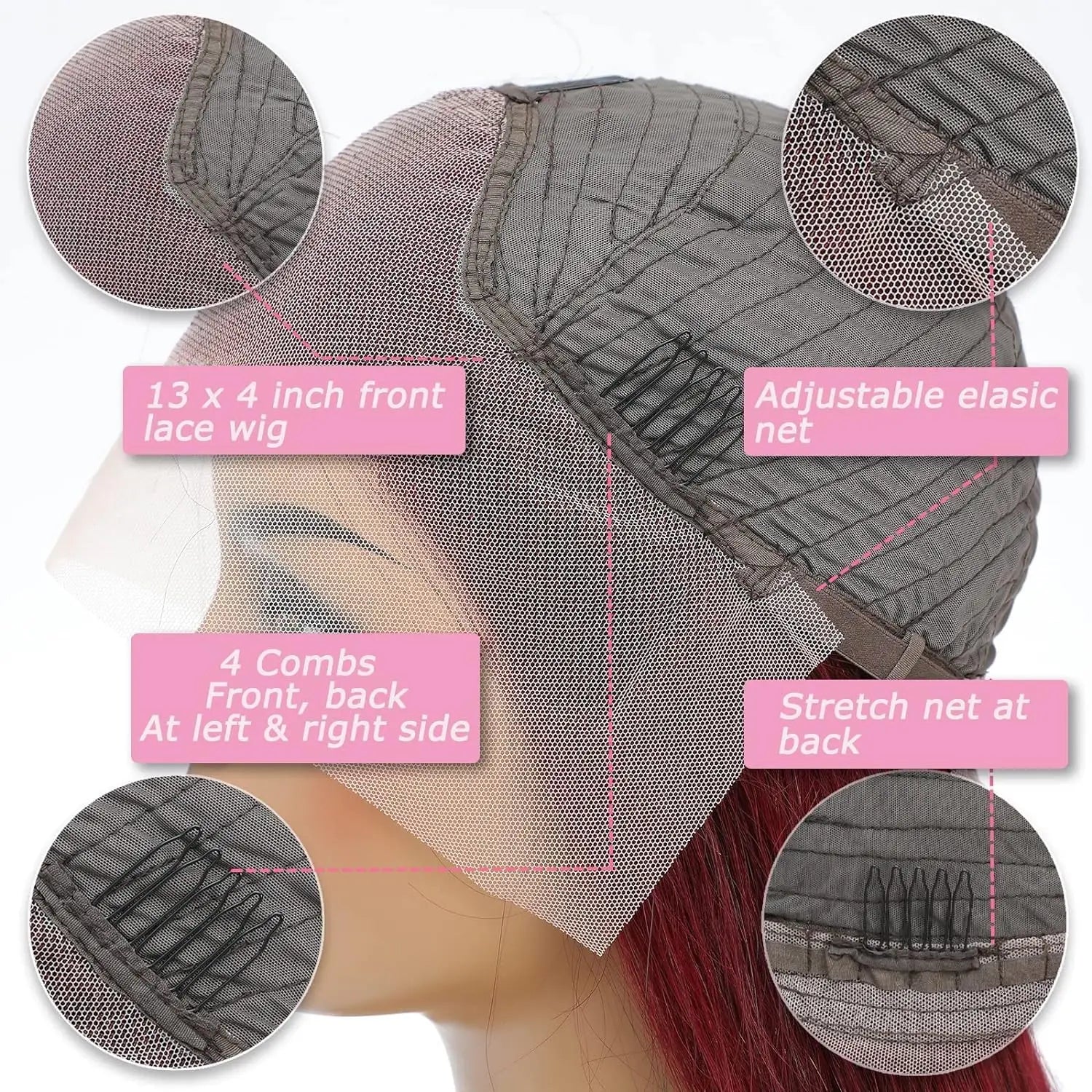 250% Density 99j Human Hair Wig 34 Inch Burgundy 13x4 HD Lace Frontal Body Wave Human Hair Wigs 100% Brazilian Human Hair 250% Density 99j Human Hair Wig 34 Inch Burgundy 13x4 HD Lace Frontal Body Wave Human Hair Wigs 100% Brazilian Human Hair