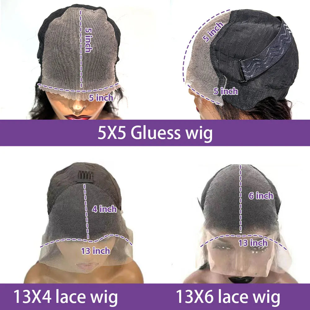 Bone Straight Lace Front Wigs Human Hair Brazilian 13x4 13x6 5x5HD Transparent Lace Frontal Wigs For Women 40 Inches 220 Density Bone Straight Lace Front Wigs Human Hair Brazilian 13x4 13x6 5x5HD Transparent Lace Frontal Wigs For Women 40 Inches 220 Density