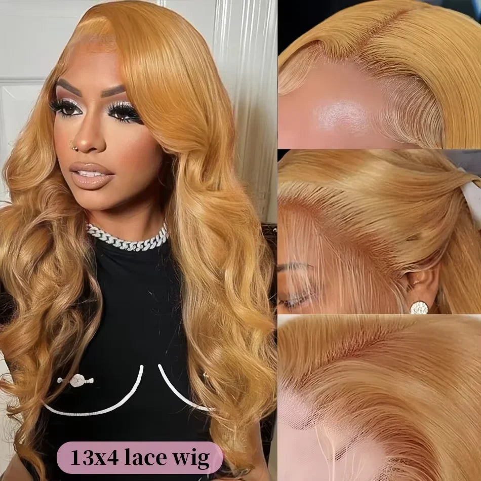 27# Body Wave 32 Inch Honey Blonde Color 13x6 HD Lace Front Wigs Human Hair 220% Density Raw Virgin Highlight Lace Frontal Wig 27# Body Wave 32 Inch Honey Blonde Color 13x6 HD Lace Front Wigs Human Hair 220% Density Raw Virgin Highlight Lace Frontal Wig