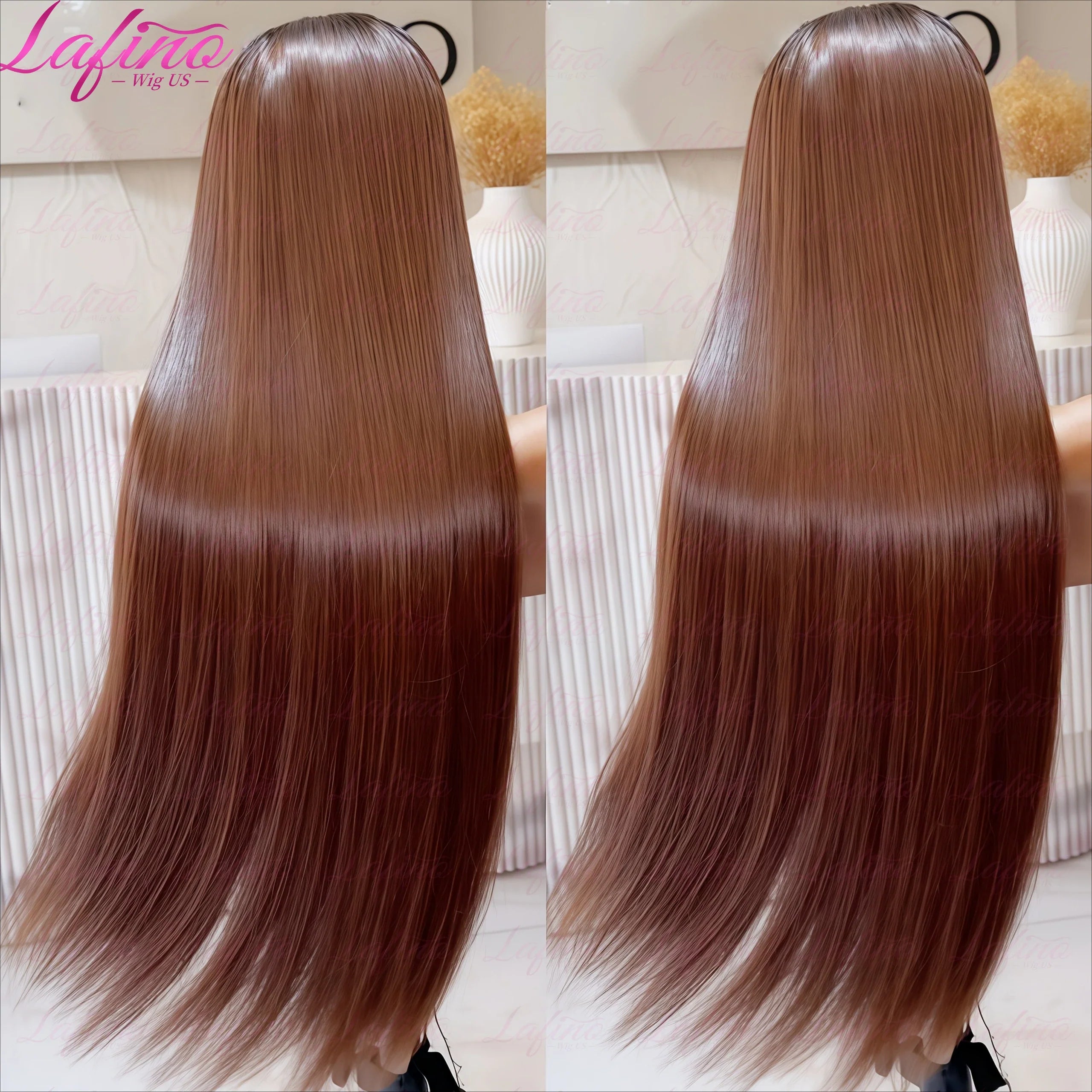 #4 Chocolate Brown Straight Human Hair Wig 13x6 Hd Lace Human Hair Wig 13x4 Lace Front Wig 200% Density Brazilian Hair For Women #4 Chocolate Brown Straight Human Hair Wig 13x6 Hd Lace Human Hair Wig 13x4 Lace Front Wig 200% Density Brazilian Hair For Women