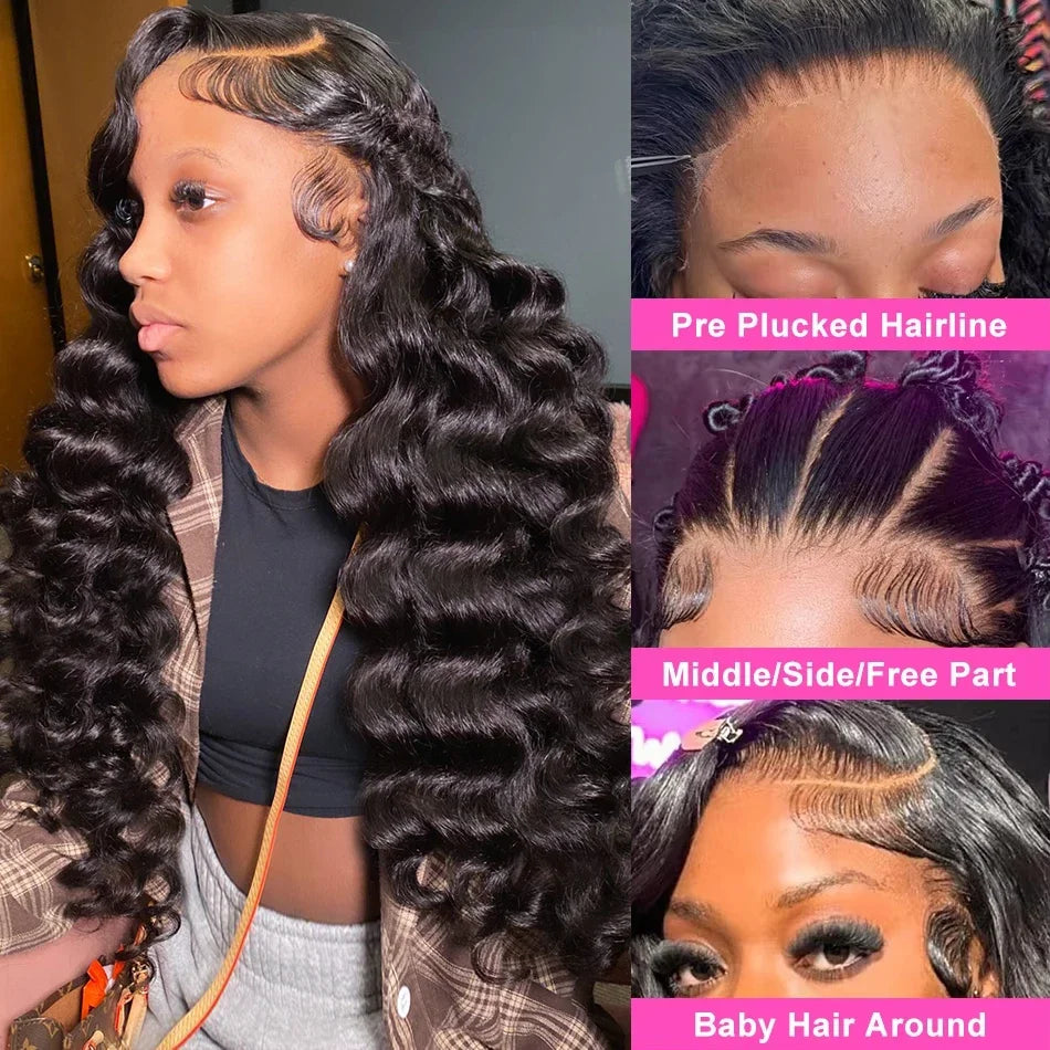 HD Loose Deep Wave Frontal Wig HD Loose Deep Wave Frontal Wig