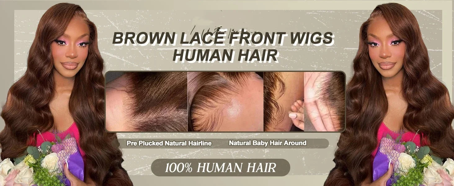 13x4 Chocolate Brown Body Wave Lace Front Wig 30 36 Inch 100% Brazilian Human Hair Wigs Lace Front Wig 13x6 Brown Wig For Women 13x4 Chocolate Brown Body Wave Lace Front Wig 30 36 Inch 100% Brazilian Human Hair Wigs Lace Front Wig 13x6 Brown Wig For Women