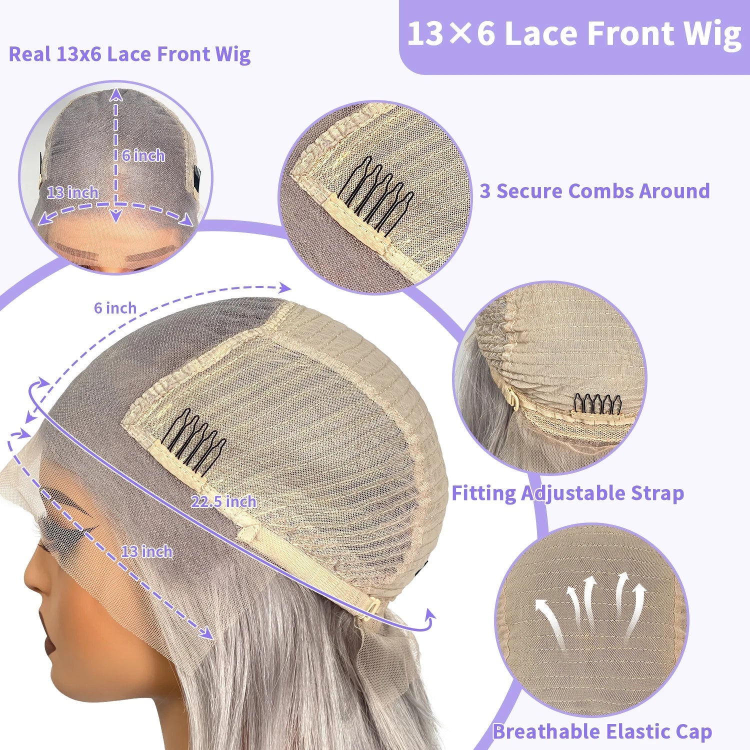Cream Blonde Straight 100% Real Human Hair Wig Ash Blonde 200% Density Salon Hair Coloring Wig 13x6 Lace Front Wig For Women Cream Blonde Straight 100% Real Human Hair Wig Ash Blonde 200% Density Salon Hair Coloring Wig 13x6 Lace Front Wig For Women