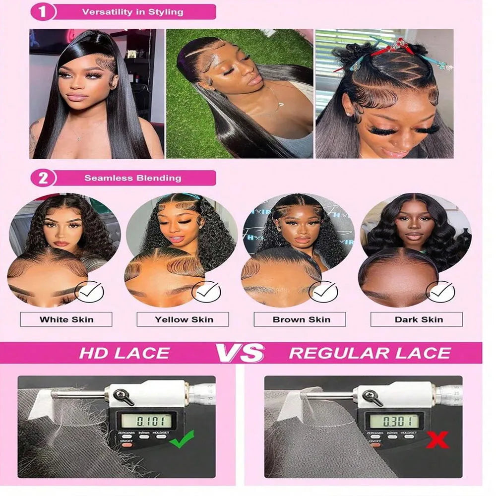 13x4 13x6 HD Transparent Lace Deep Wave Frontal Wig 40-42Inch JerrlyCurly Lace Front HumanHair Wig For Deep Curly Water Wave Wig 13x4 13x6 HD Transparent Lace Deep Wave Frontal Wig 40-42Inch JerrlyCurly Lace Front HumanHair Wig For Deep Curly Water Wave Wig