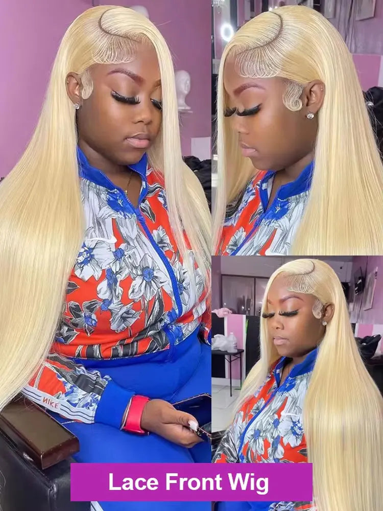 Blonde Wig Straight 613 Hd Lace Frontal Wig 13X6 13X4 Transparent Brazilian Straight Lace Front Wigs 30 34 Inch Human Hair Blonde Wig Straight 613 Hd Lace Frontal Wig 13X6 13X4 Transparent Brazilian Straight Lace Front Wigs 30 34 Inch Human Hair
