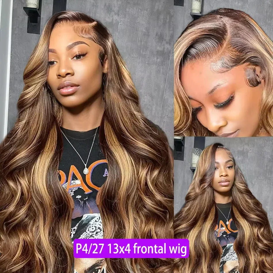 1b30 Black Brown Lace Front 13x4 Body Wave Wigs P427 Highlight Ombre 100% Human Hair 13x6 HD Lace Frontal Blonde Colored Wig 1b30 Black Brown Lace Front 13x4 Body Wave Wigs P427 Highlight Ombre 100% Human Hair 13x6 HD Lace Frontal Blonde Colored Wig
