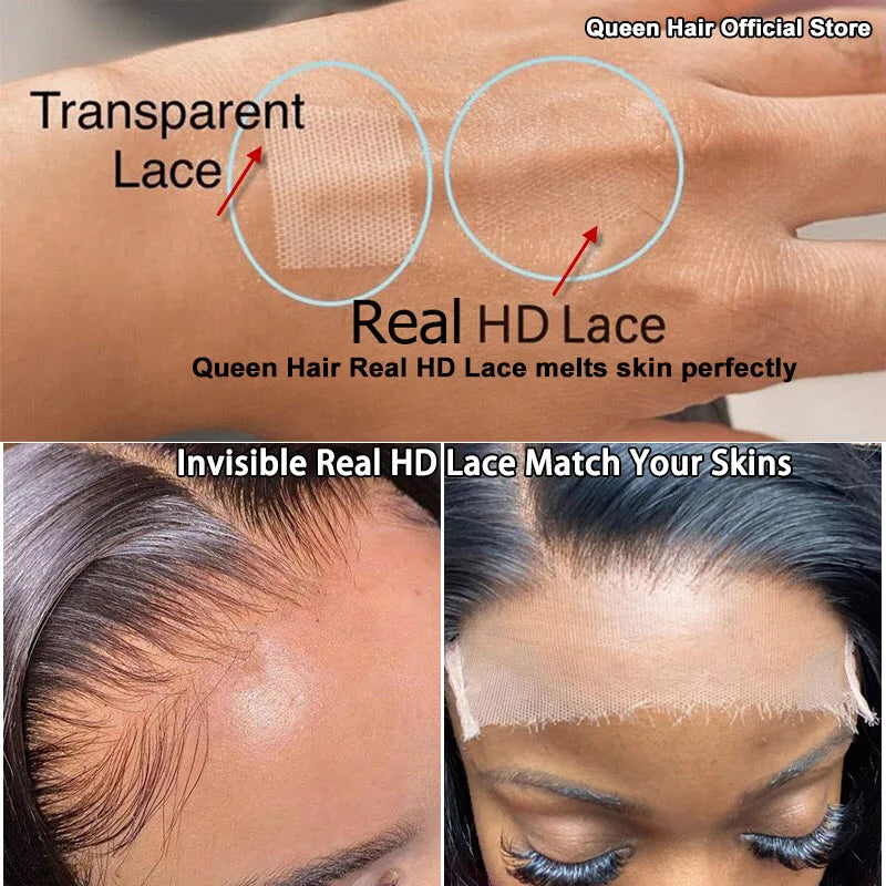 Queen Hair Loose Deep Real HD Lace Wig Raw Hair Pre Plucked Full Frontal 13x6 13x4 5x5 6x6 Closure Melt Skin Lace HD Lace Wig Queen Hair Loose Deep Real HD Lace Wig Raw Hair Pre Plucked Full Frontal 13x6 13x4 5x5 6x6 Closure Melt Skin Lace HD Lace Wig