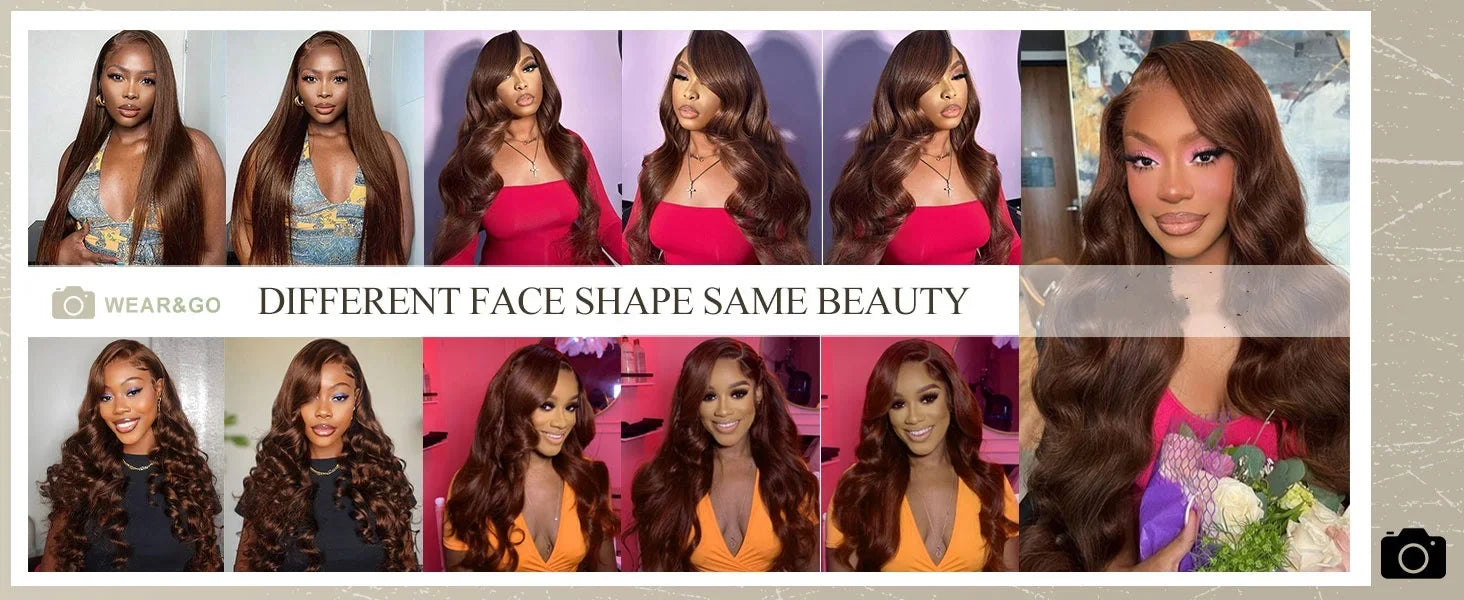 13x4 Chocolate Brown Body Wave Lace Front Wig 30 36 Inch 100% Brazilian Human Hair Wigs Lace Front Wig 13x6 Brown Wig For Women 13x4 Chocolate Brown Body Wave Lace Front Wig 30 36 Inch 100% Brazilian Human Hair Wigs Lace Front Wig 13x6 Brown Wig For Women