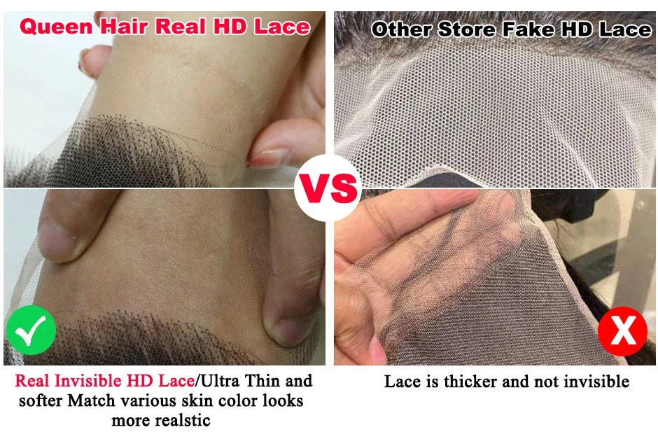 Queen Hair Loose Deep Real HD Lace Wig Raw Hair Pre Plucked Full Frontal 13x6 13x4 5x5 6x6 Closure Melt Skin Lace HD Lace Wig Queen Hair Loose Deep Real HD Lace Wig Raw Hair Pre Plucked Full Frontal 13x6 13x4 5x5 6x6 Closure Melt Skin Lace HD Lace Wig
