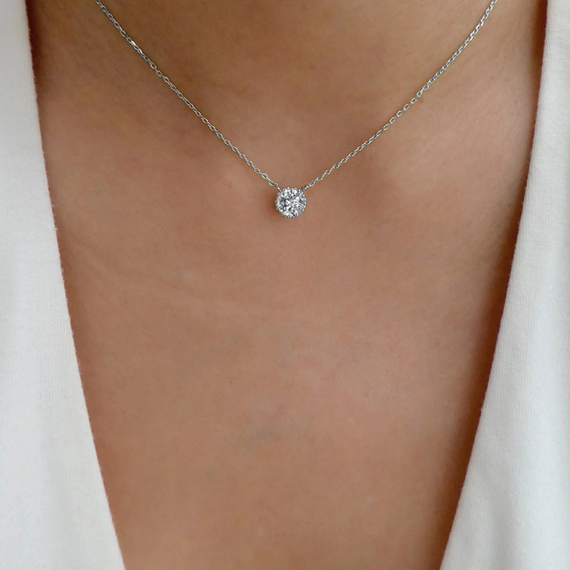 Waterdrop Pendant Vintage Womens Clavicle Chain 2aa6fda8f1803bbec1adf0ec8d2473ab