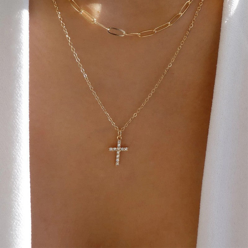 Waterdrop Pendant Vintage Womens Clavicle Chain dad33b67a9a53b2605565085e091de81