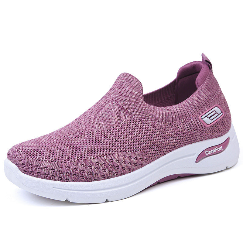 New Casual Soft Bottom Socks Sneakers For Women a5f3f995584fce00f7808a00680c1479