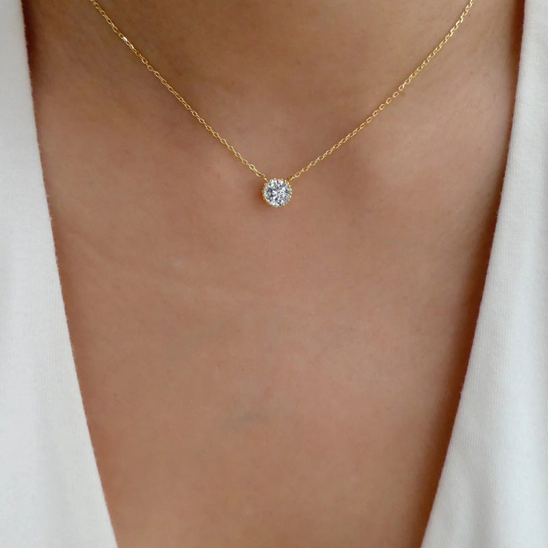 Waterdrop Pendant Vintage Womens Clavicle Chain 893328c398a3324caa5f0b5f0ac0358e