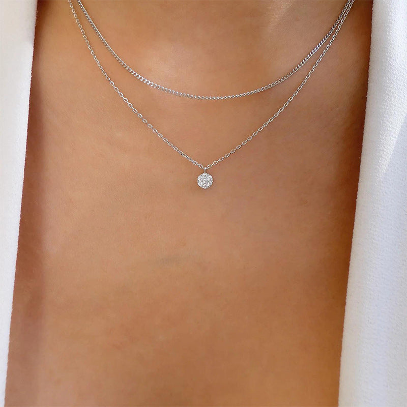 Waterdrop Pendant Vintage Womens Clavicle Chain a86ffc21b90a811d90e469e444979dbf
