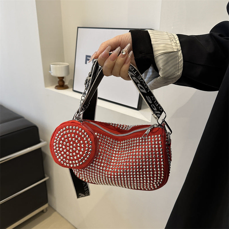 Rhinestone Shoulder Bag With Small Purse Fashion Party Underarm Crossbody Bag For Women Luxury Designer Bags 59f8ffe9d8095c6616b957f29462a195