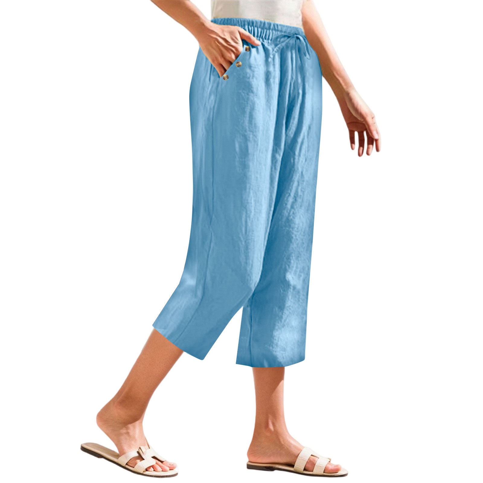 Solid-color Versatile Loose-fit Figure-flattering Lightweight 8c801c18141b846ab54f7f0b9cd219cf