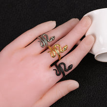 Vintage Punk-style Bold Mens Ring Open-ended And Adjustable