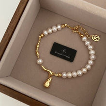 Fashionable Adjustable Pearl-Style Waterdrop Bracelet